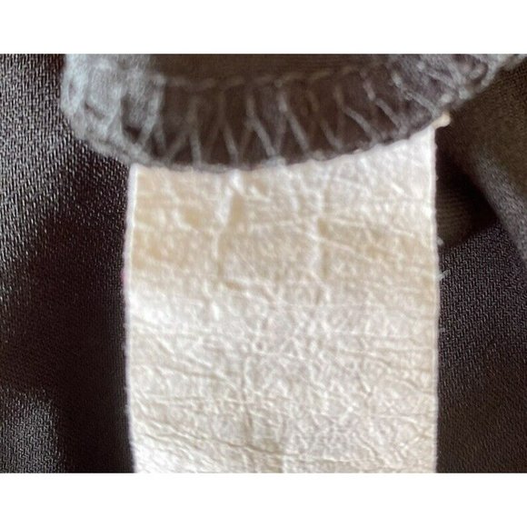 COPY - Dress Barn Top Short Sleeve Black Layered Plus Size 3X Scoop Neck Slinky - Picture 5 of 9